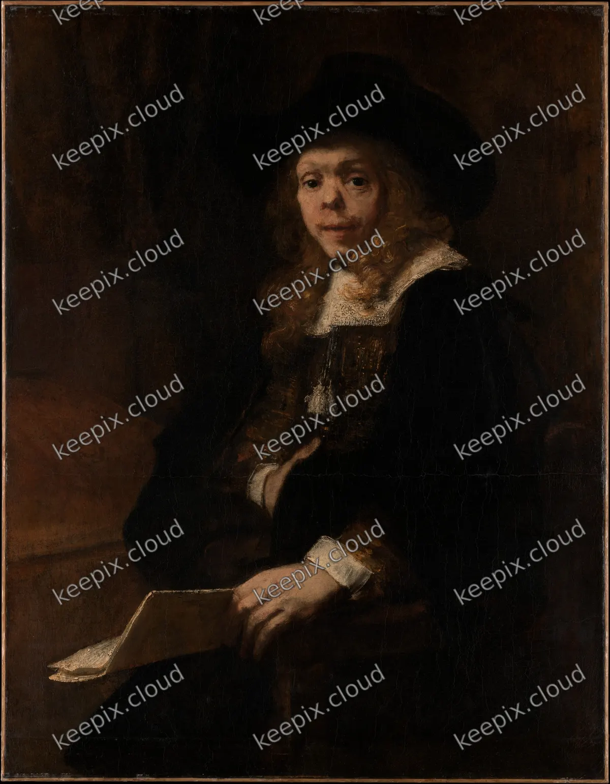 Portrait of Gerard de Lairesse