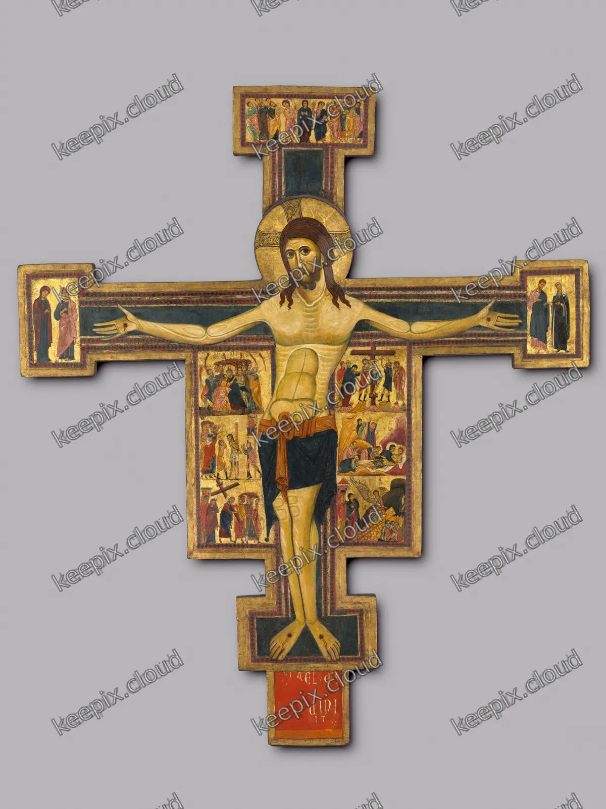 Crucifix with Scenes of the Passion
