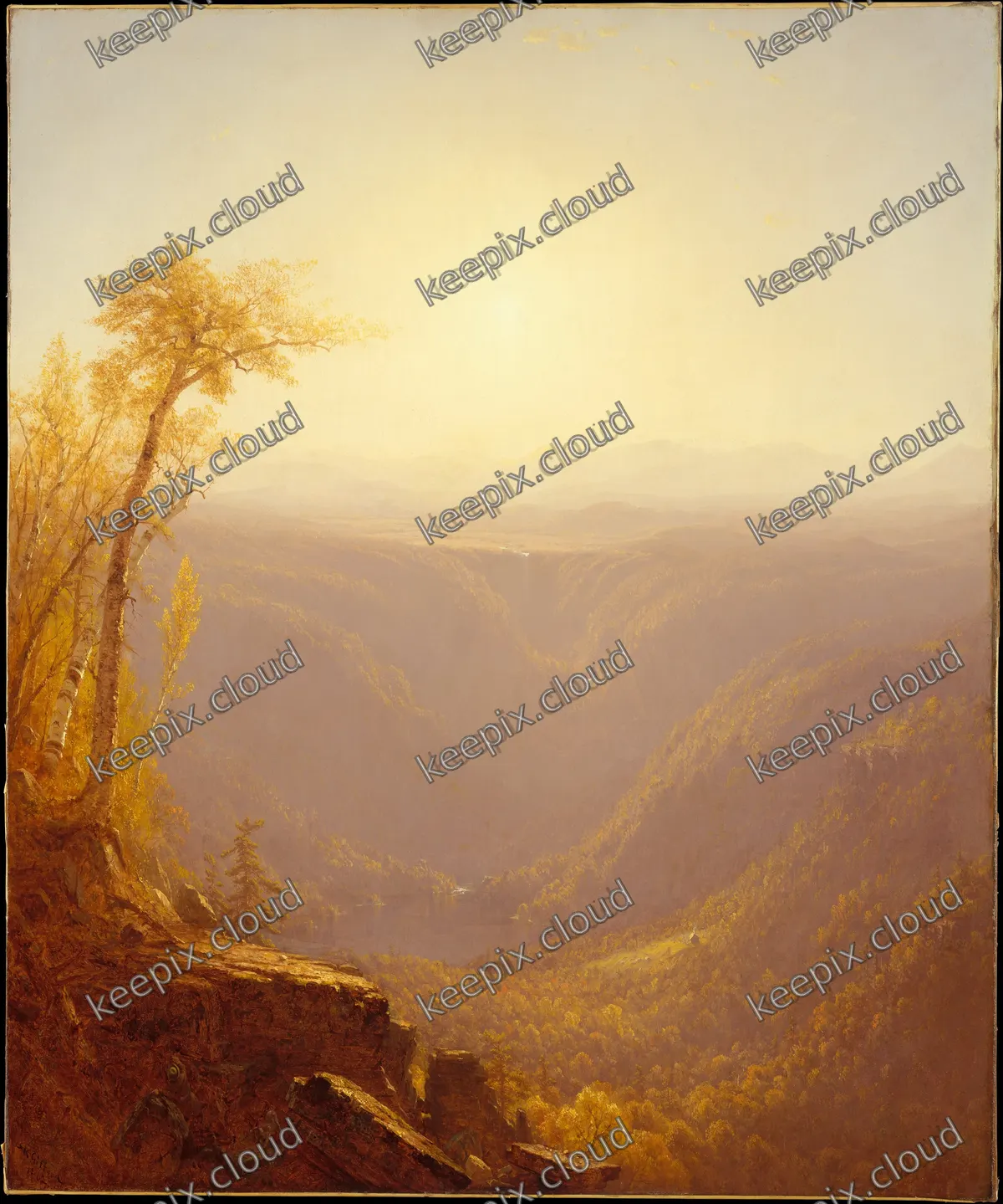 A Gorge in the Mountains (Kauterskill Clove)