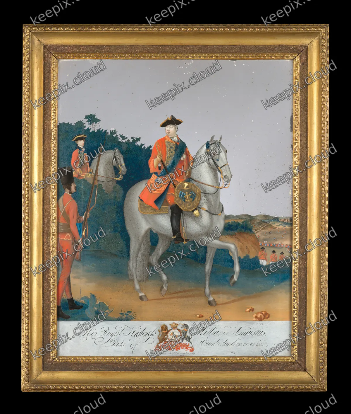 Equestrian portrait of William, Duke of Cumberland (1721–1765)