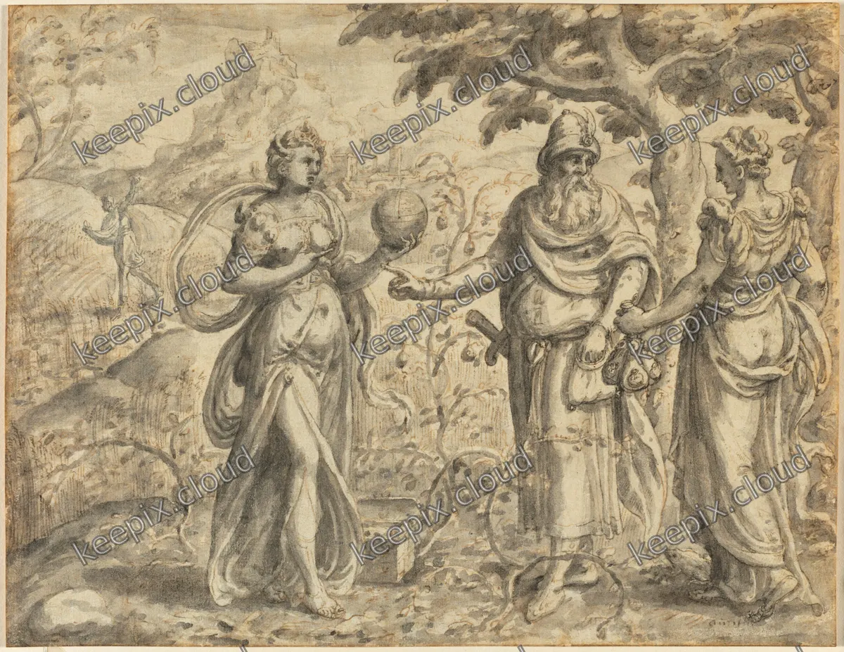 The Seed Received among the Thorns, from the Parable of the Sower