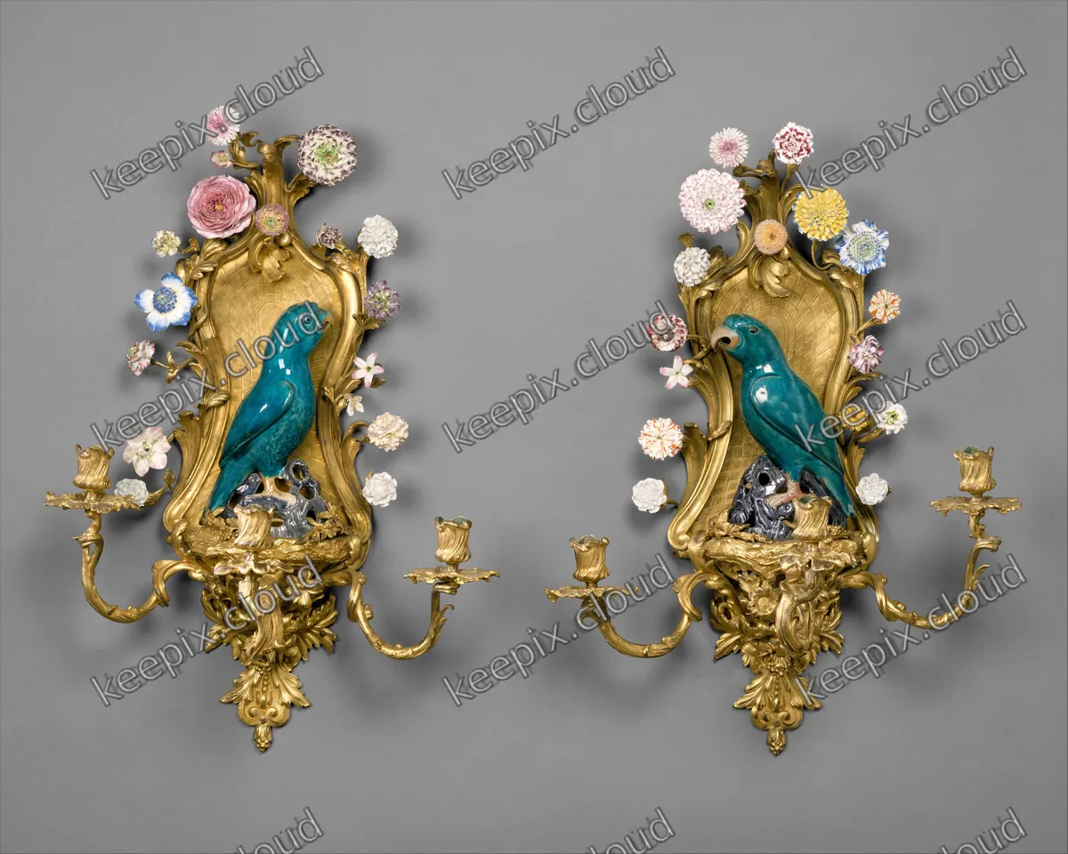 Wall light (one of a pair)