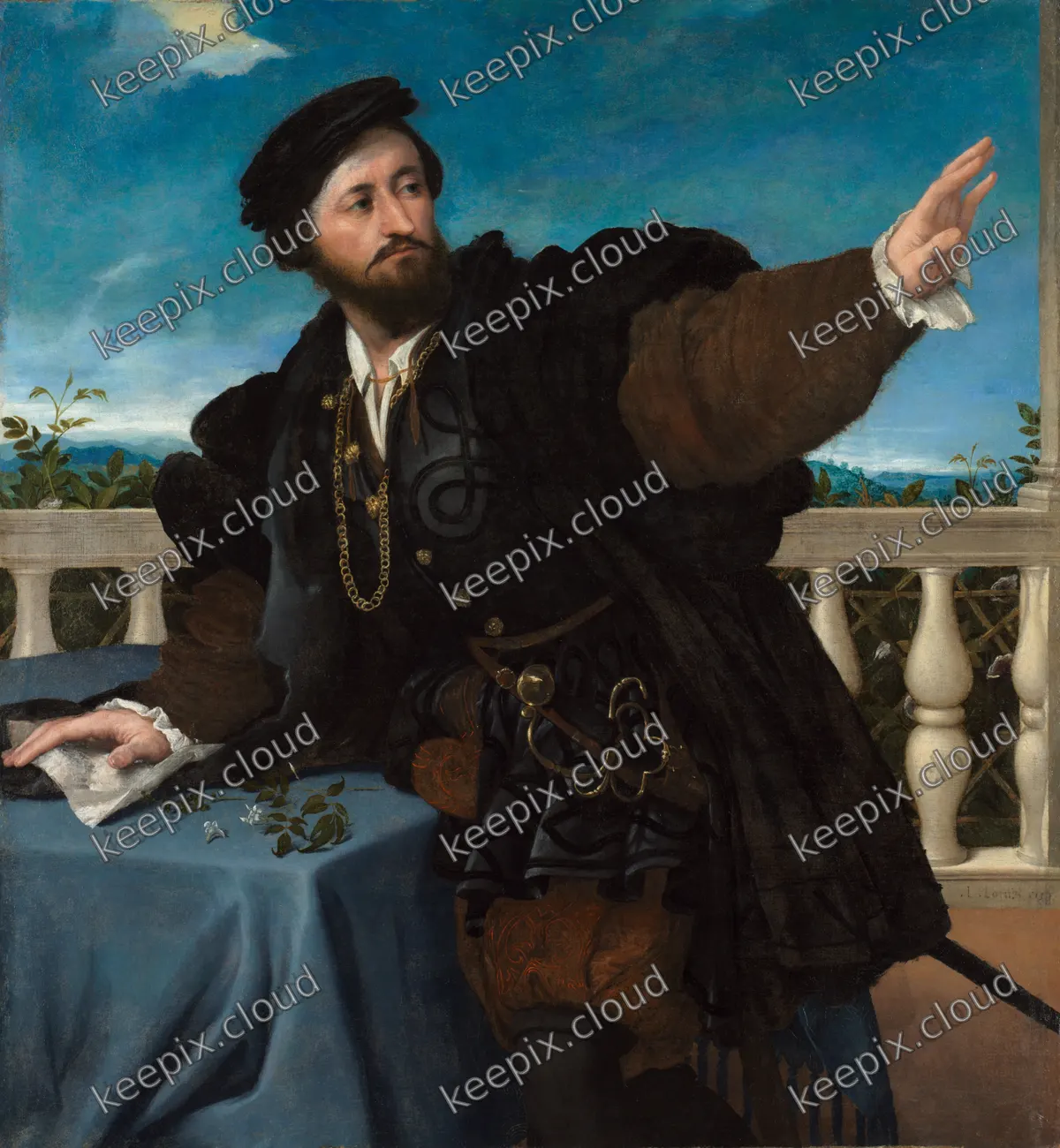 Portrait of a Man, Possibly Girolamo Rosati