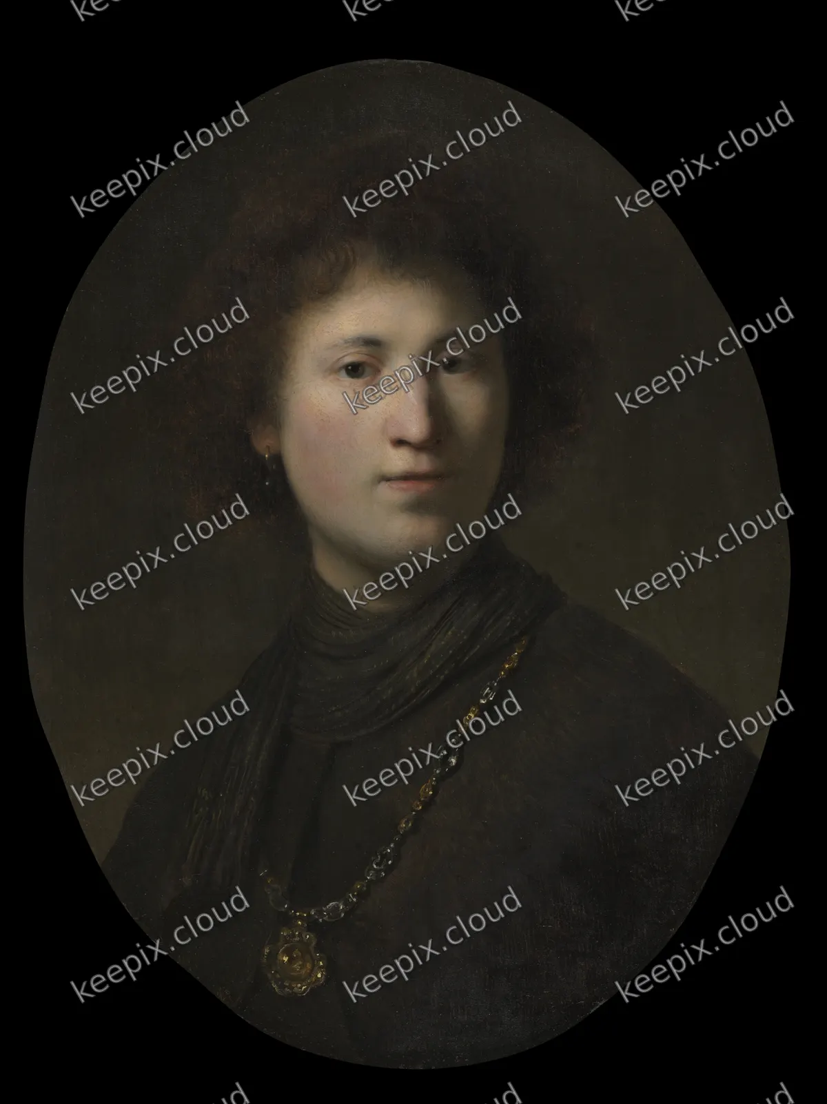 A Young Man with a Chain