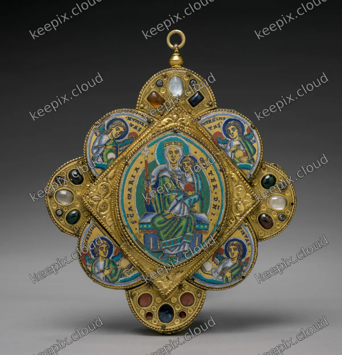 Pendant with the Virgin and Child