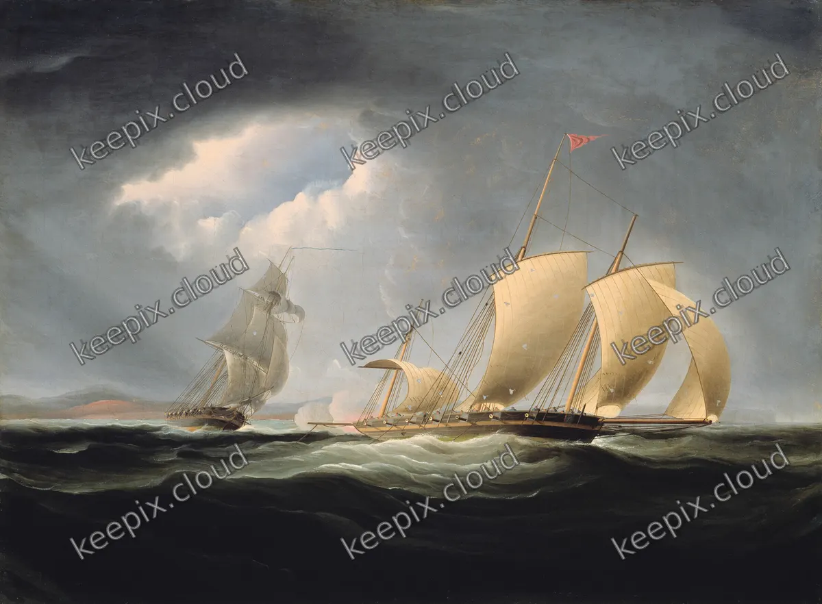 Capture of the Tripoli by the Enterprise