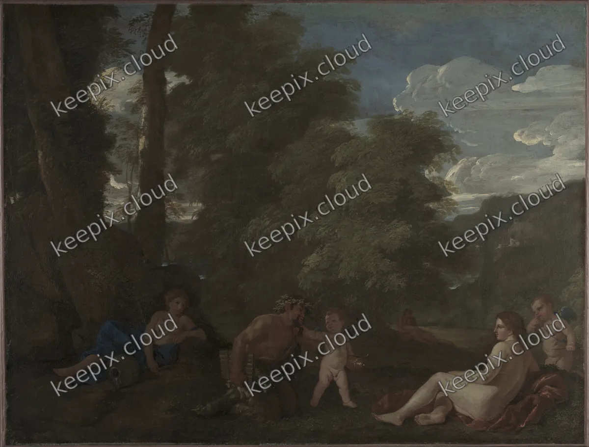 Nymphs and a Satyr (Amor Vincit Omnia)