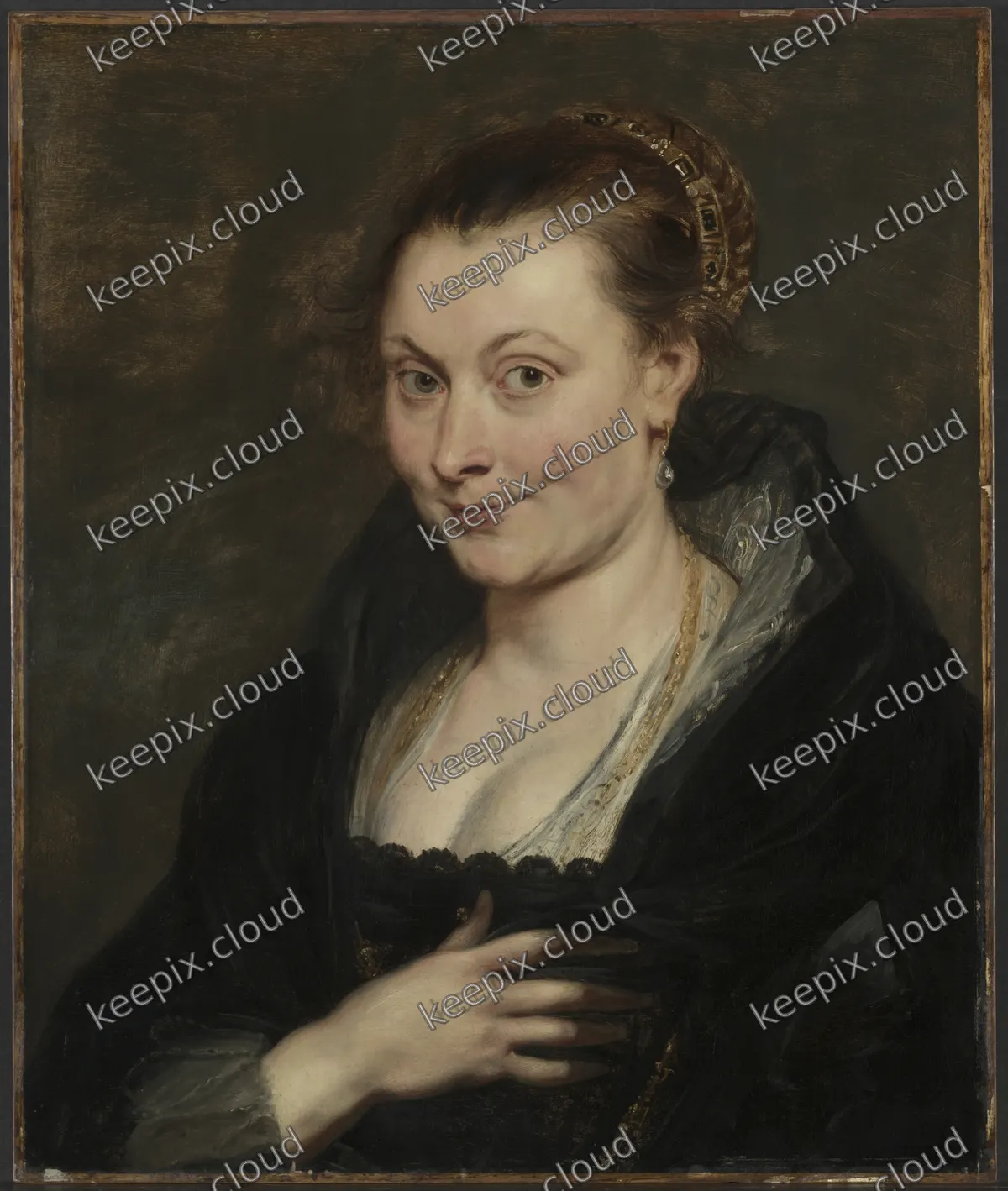 Portrait of Isabella Brant