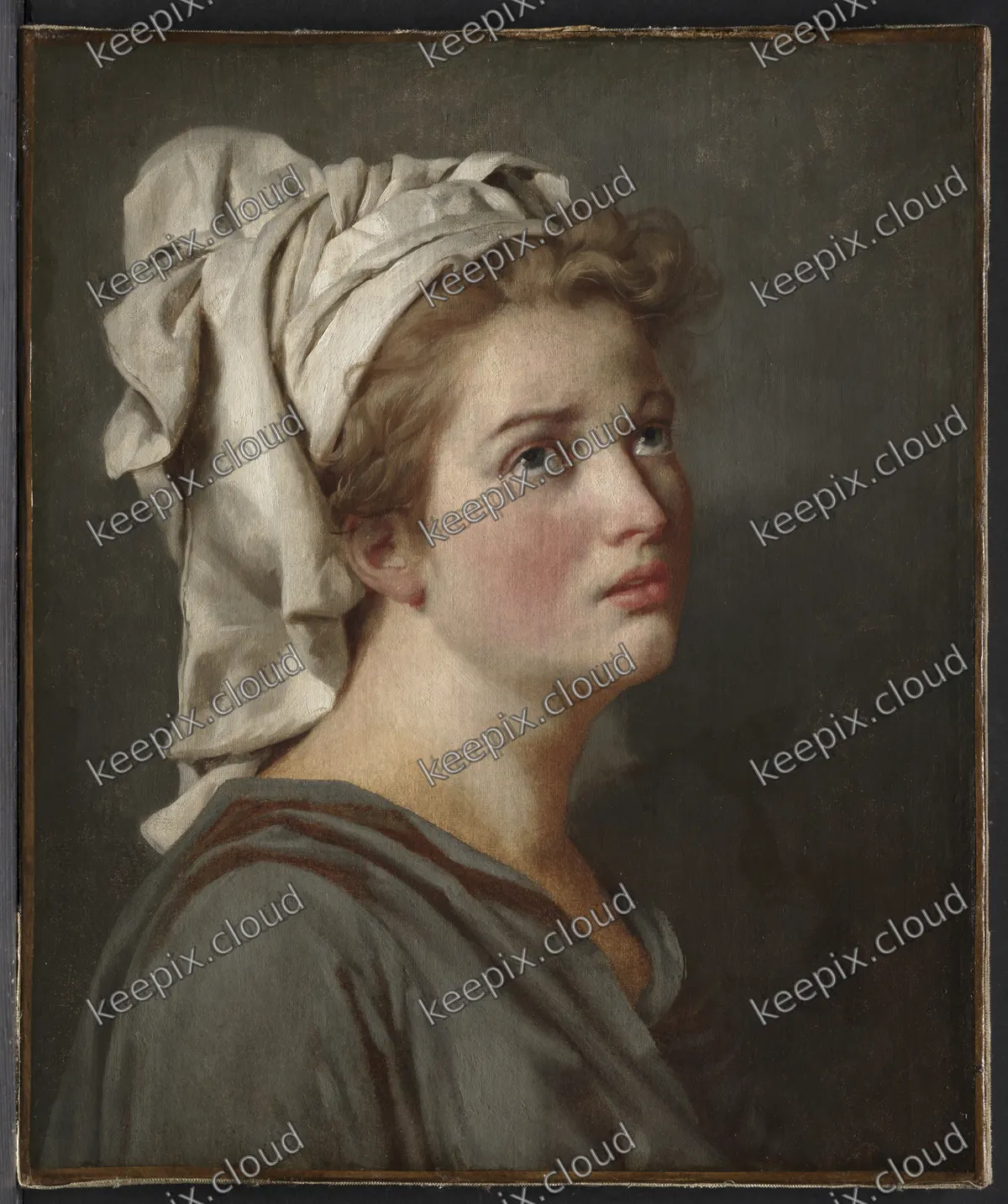 Young Woman with a Turban