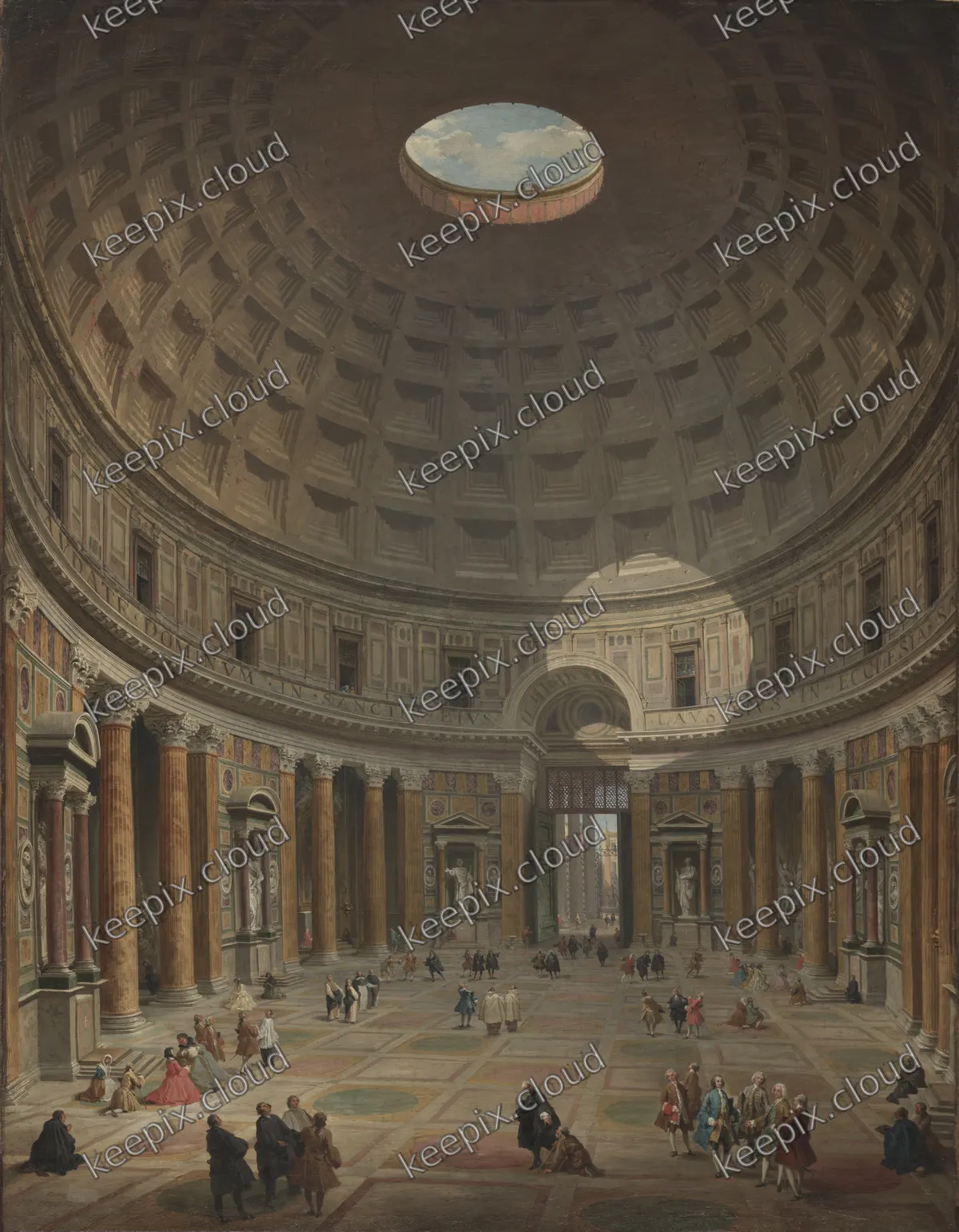 Interior of the Pantheon, Rome