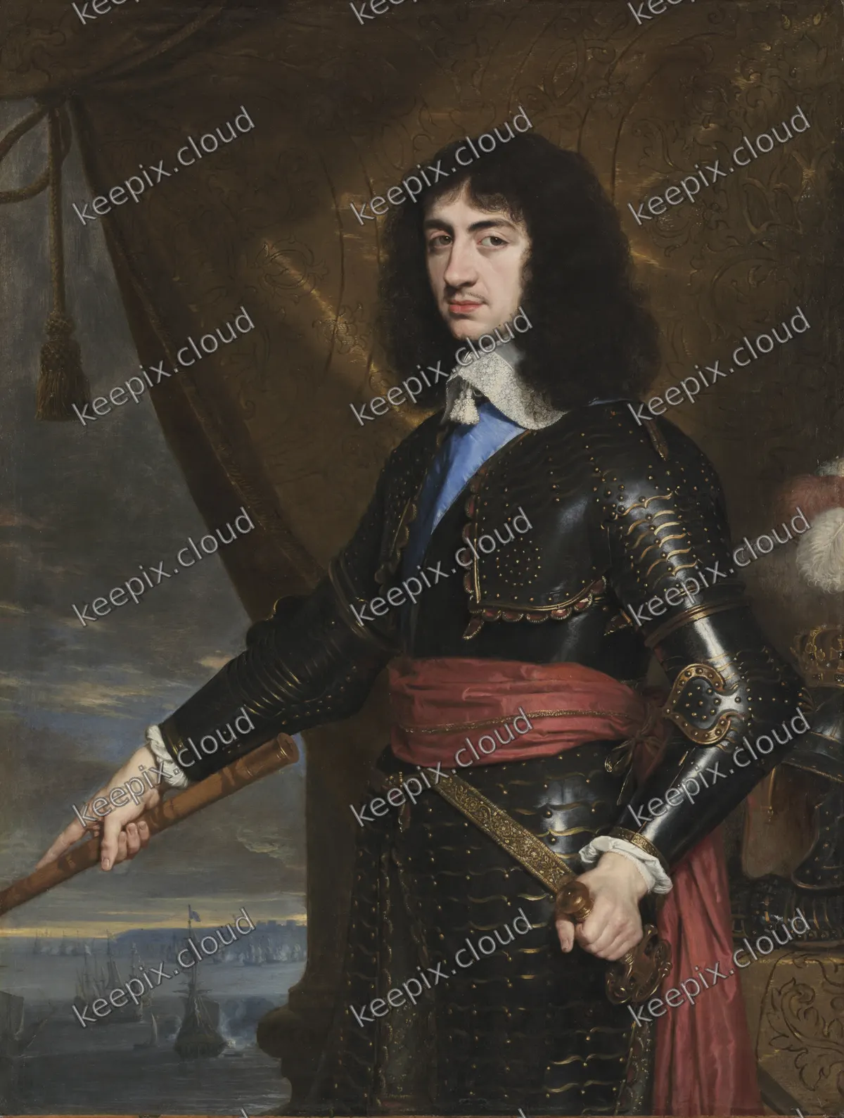 Portrait of King Charles II of England
