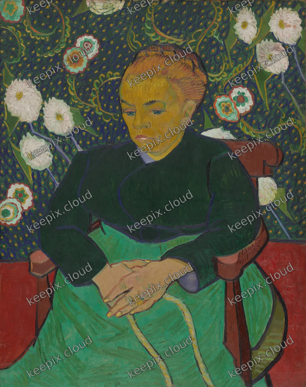 Madame Roulin Rocking the Cradle (La berceuse)