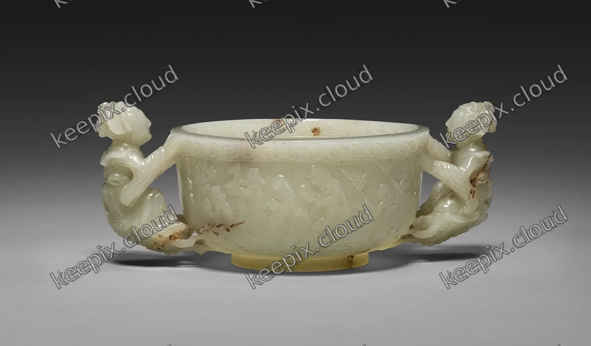 Cup with Daoist Figures