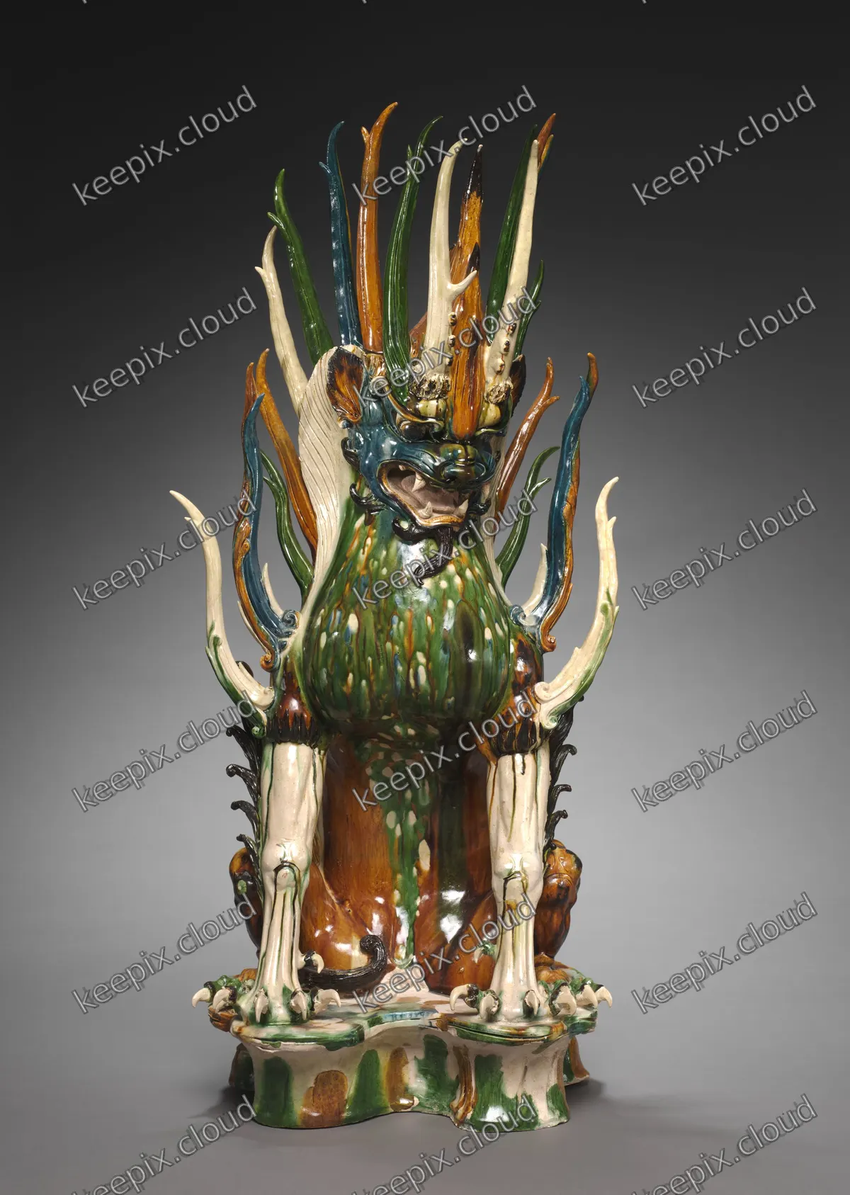 Tomb Guardian with Animal Head