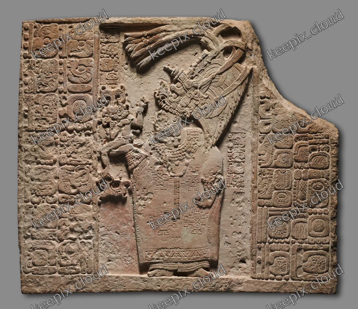 Panel with Royal Woman