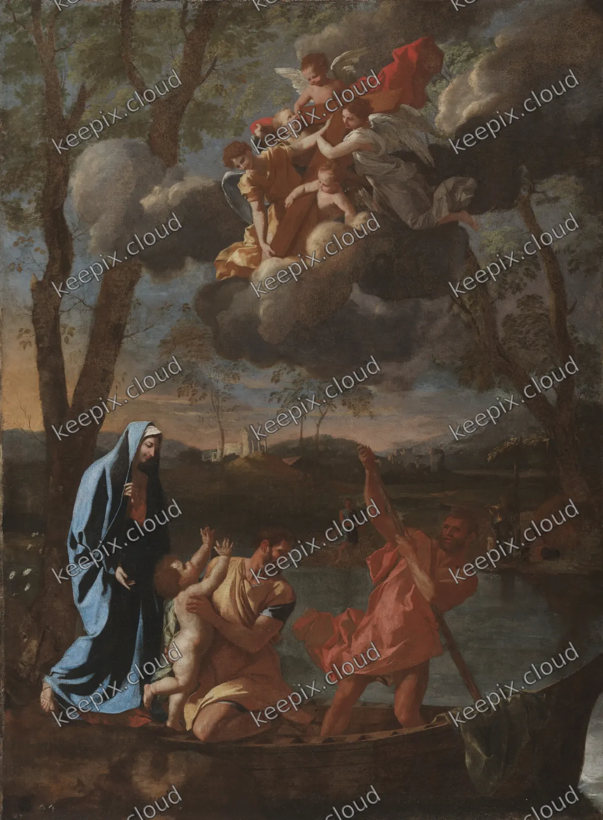 The Return of the Holy Family to Nazareth