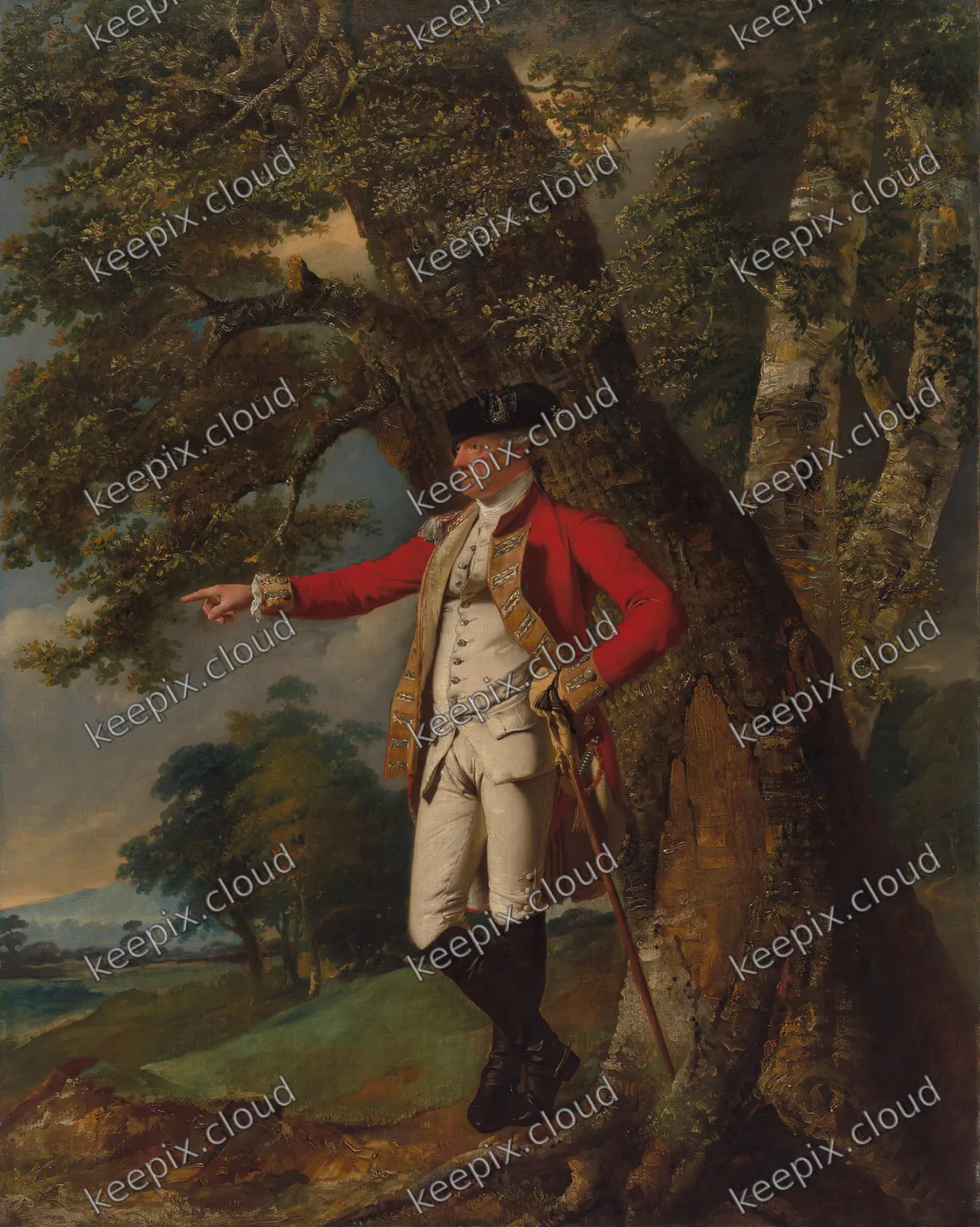 Portrait of Colonel Charles Heathcote
