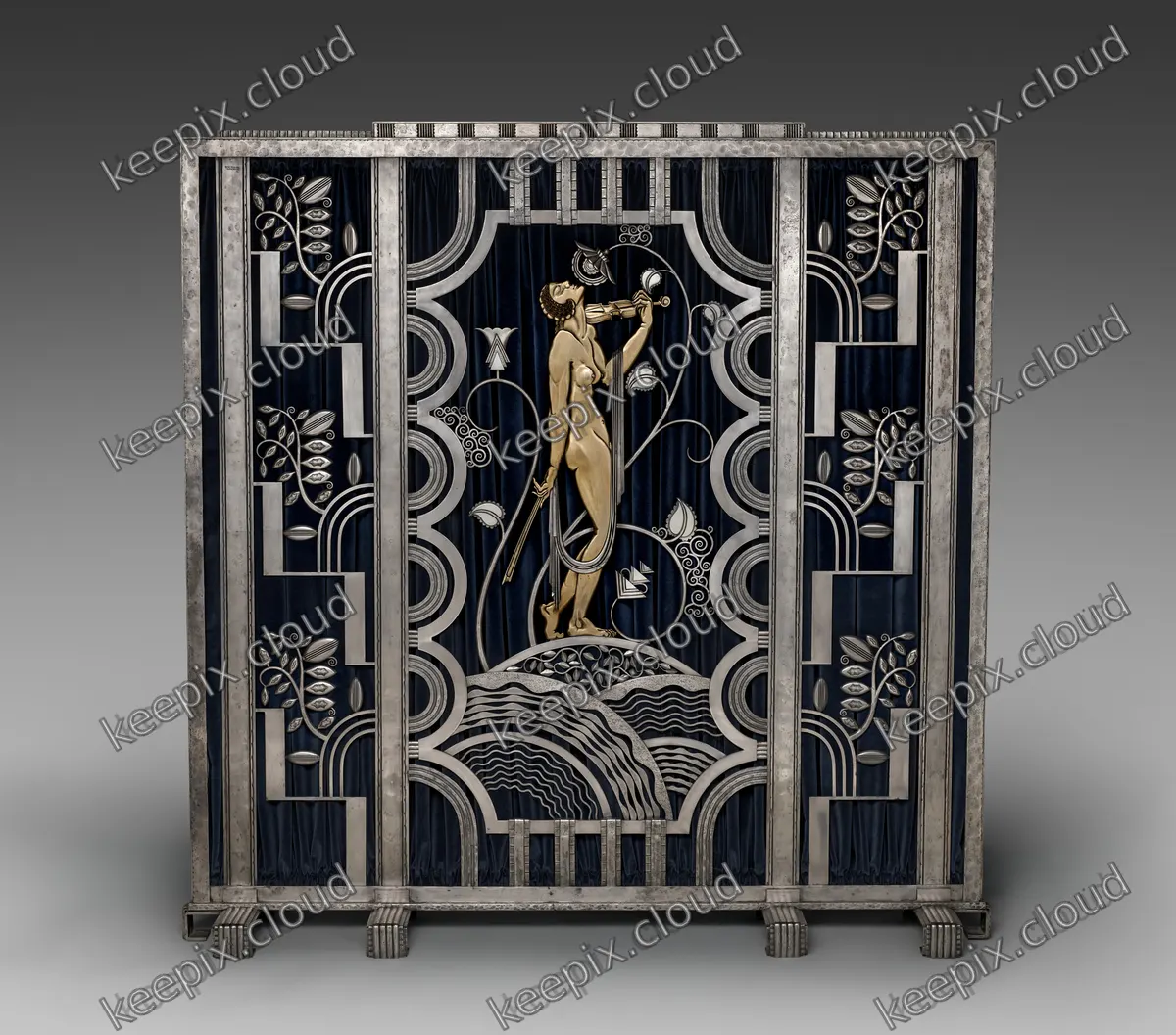 Muse with Violin Screen